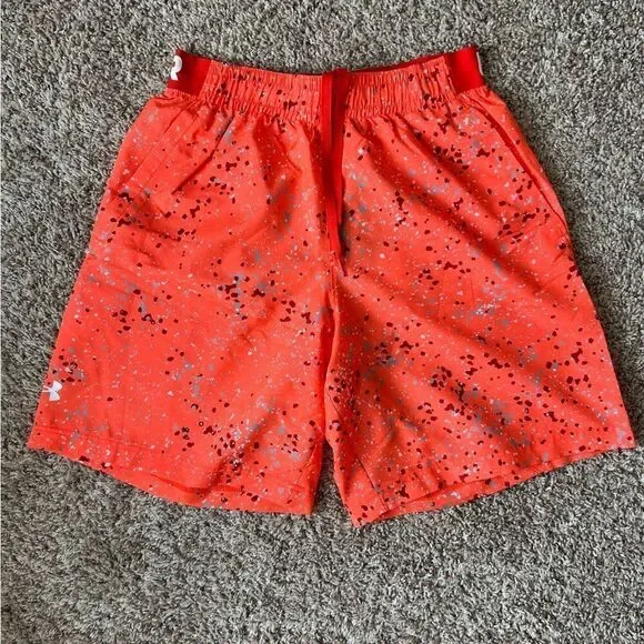 Under Armour Woven Adapt Shorts Orange (Radio Red) - Picture 4 of 9